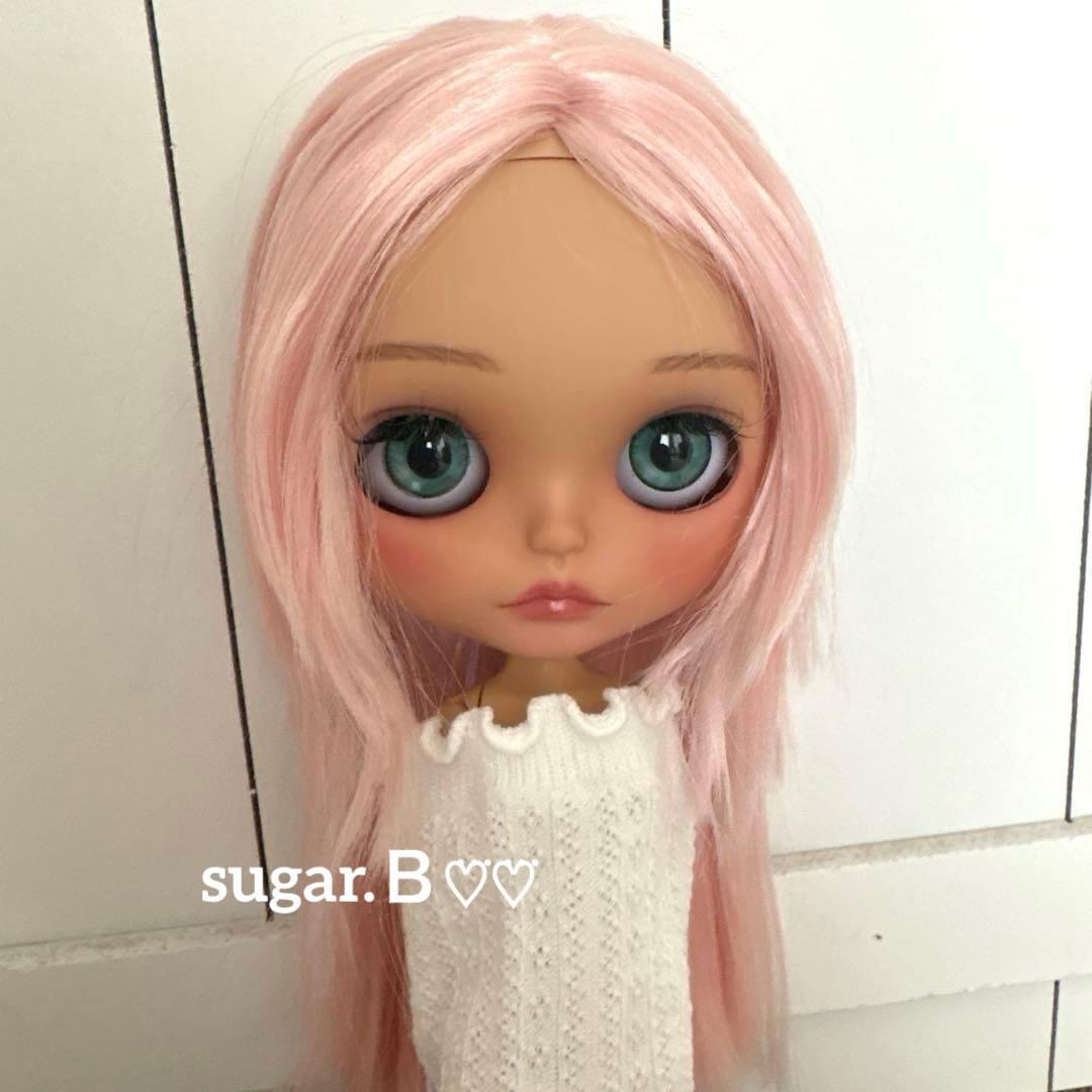 アイシードールカスタム❤︎ピンクシルバー❤︎タン❤︎