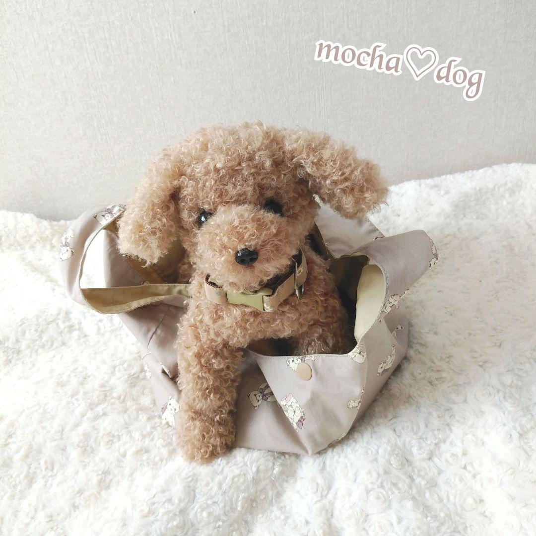 ＊mocha♡dog ＊ プードル(ラテ)☆ぬいぐるみわんこ teddy 犬