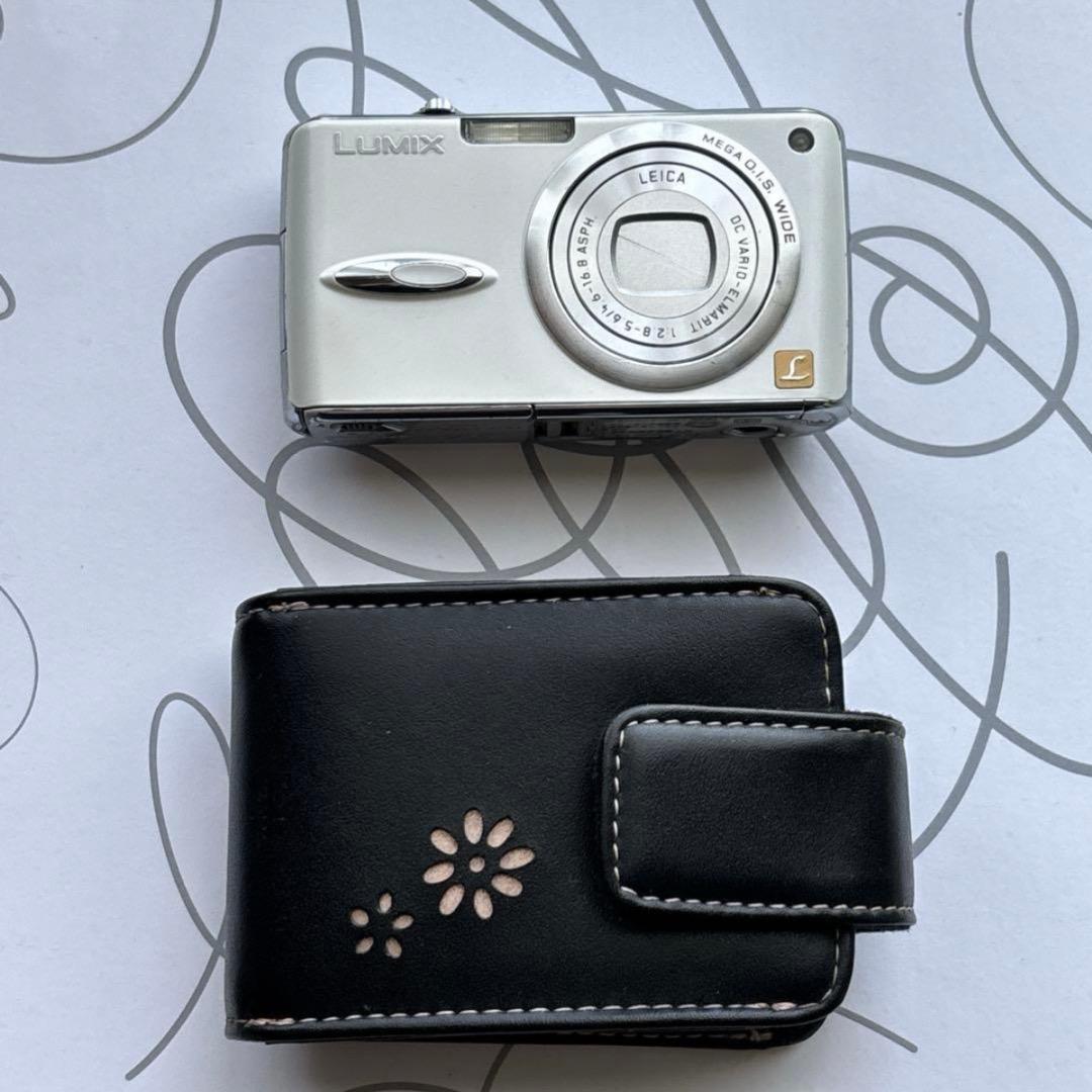 コンデジ Panasonic LUMIX DMC-FX01 白 デジカメ