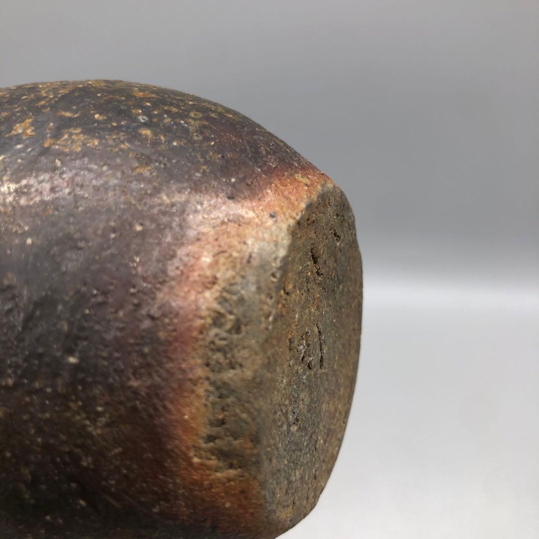 瓢花入ひさご花入れ瓢箪ひょうたん徳利酒器花瓶伝統工芸備前焼陶器ビンテージ置物