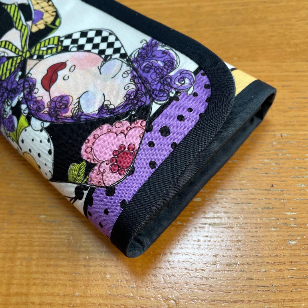 長財布　やりくり財布　ハンドメイド　ロラライハリス