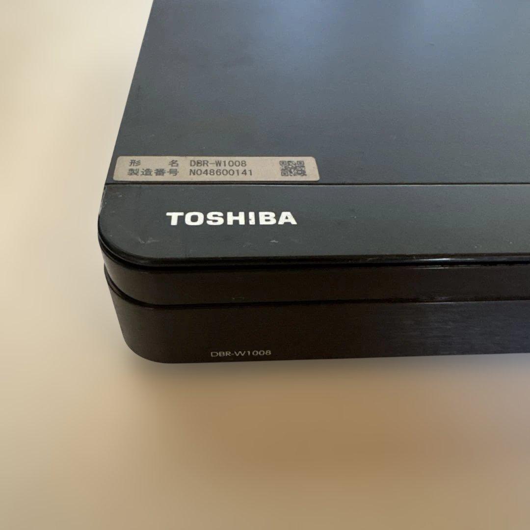 TOSHIBA DBR-W1008 HDD＆ブルーレイレディスクコーダー