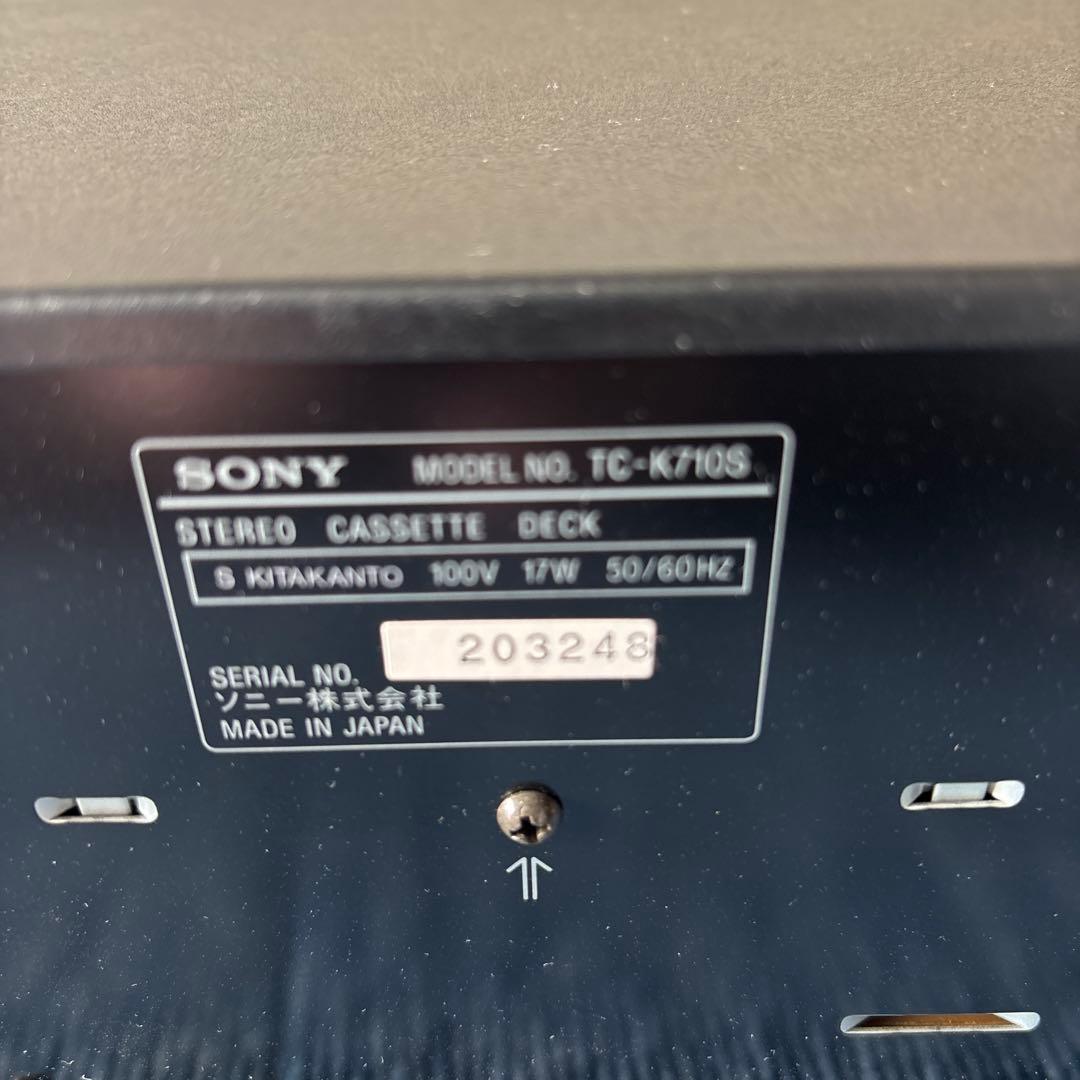 SONY TC-KT710S 3HEAD カセットデッキ
