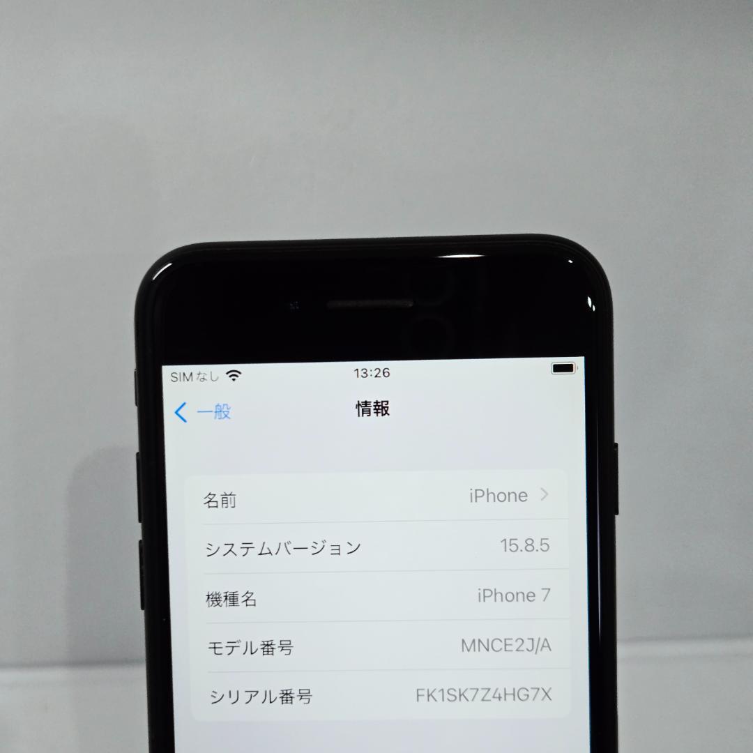 11 iPhone7 ブラック SIMフリー 美品