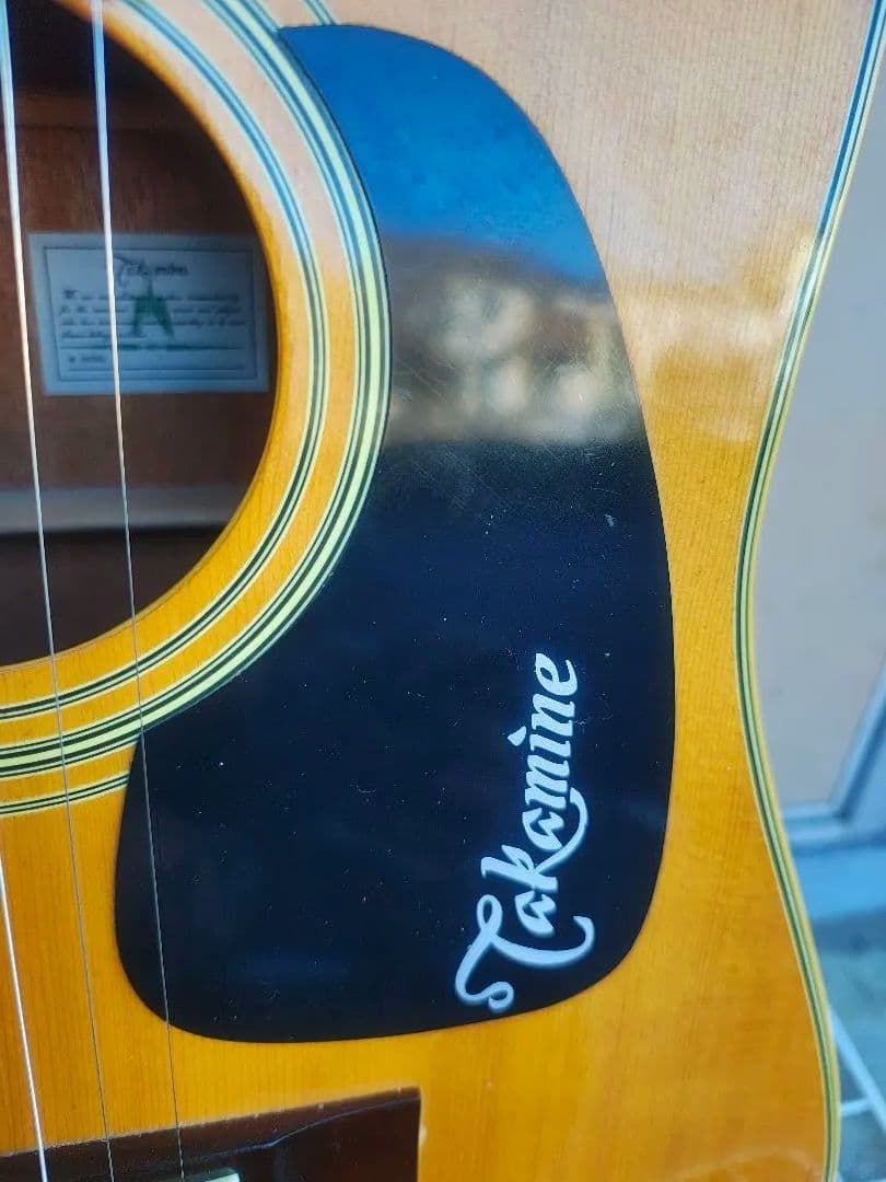 美品 Takamine 200シリーズ(？)NA 型番不明 PU付き エレアコ
