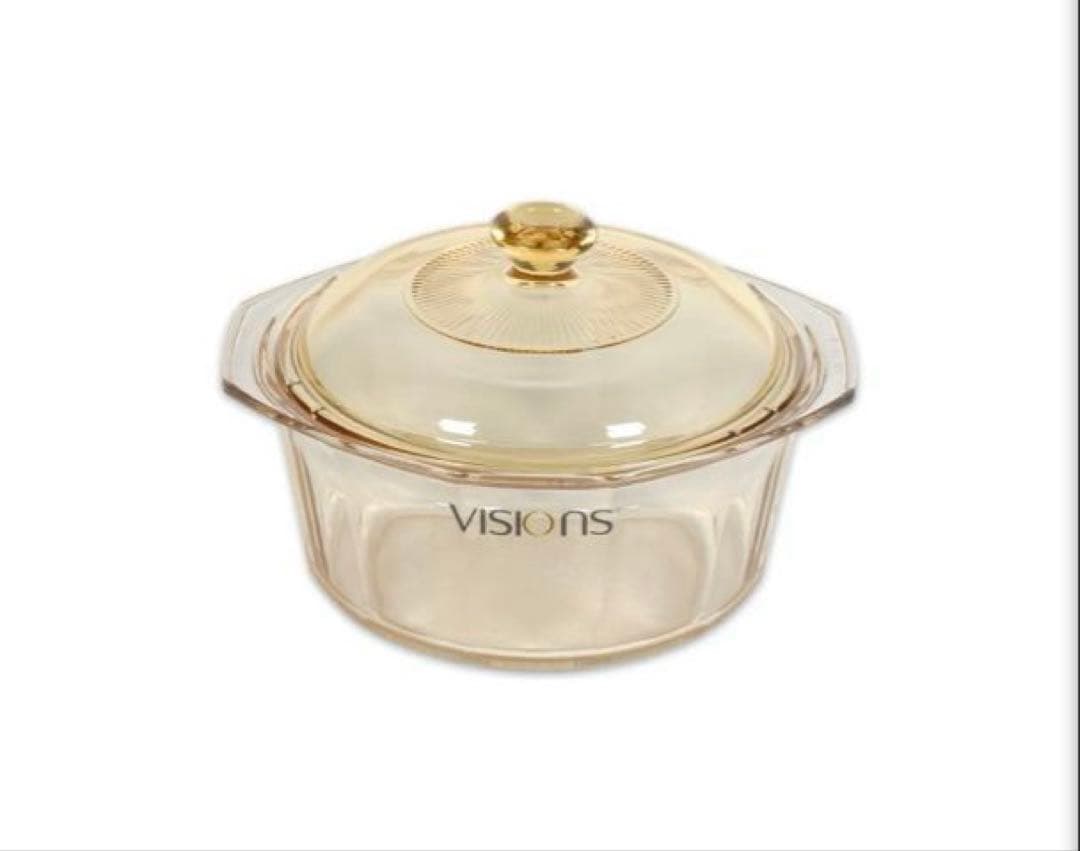 VISIONS ダイヤモンドクックポット2.2L ガラス鍋
