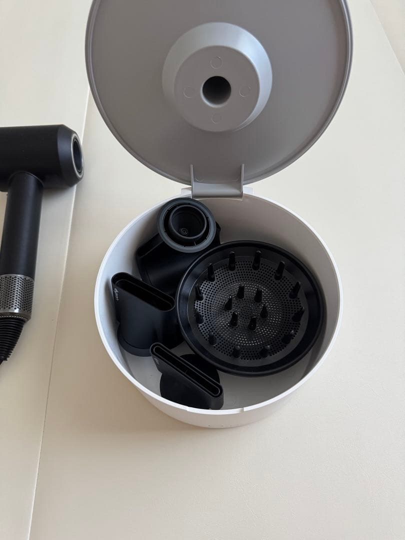 ダイソンドライヤー Dyson HD08 ブラック Ostayドライヤースタンド