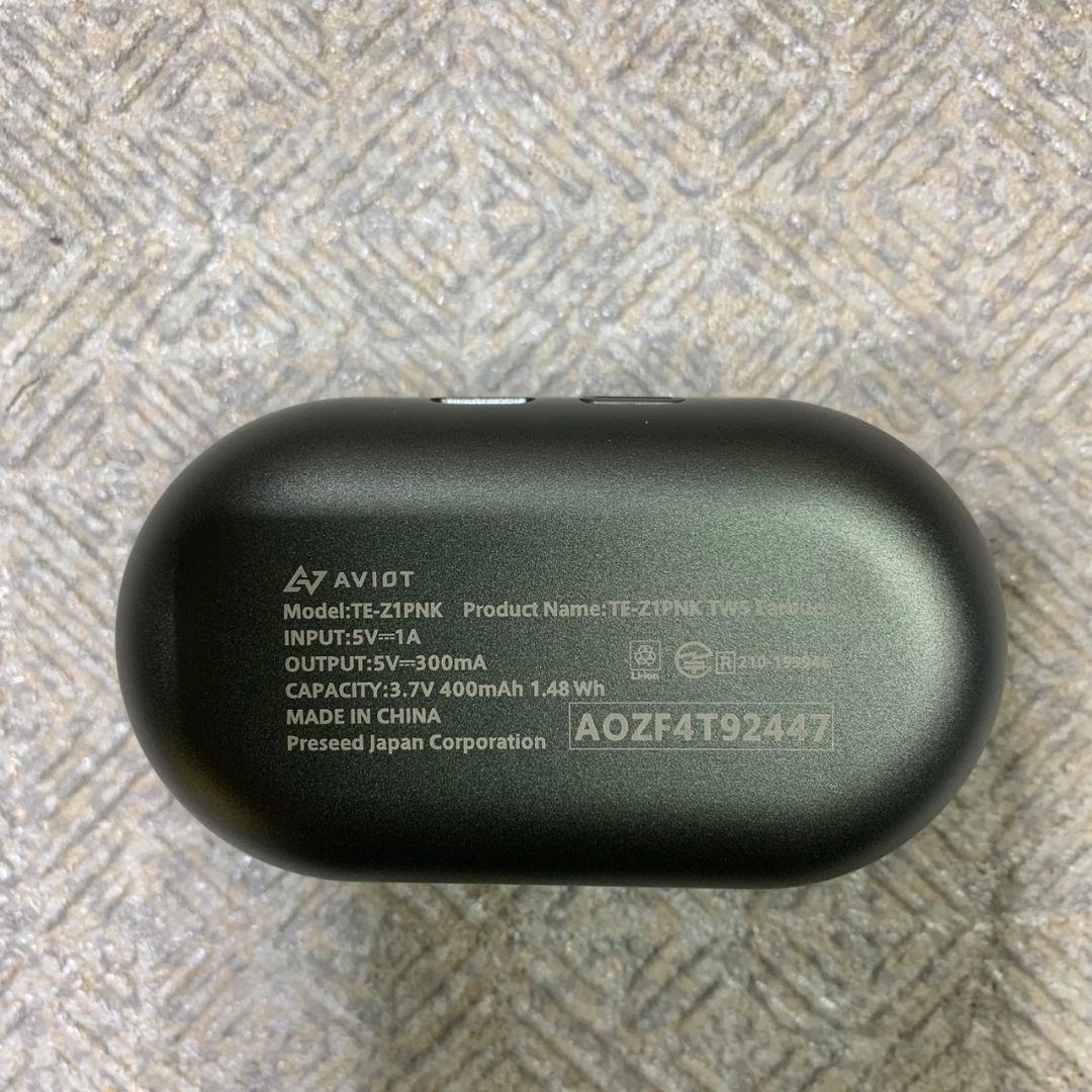 J774 AVIOT アビオット TE-Z1PNK ワイヤレスイヤホン