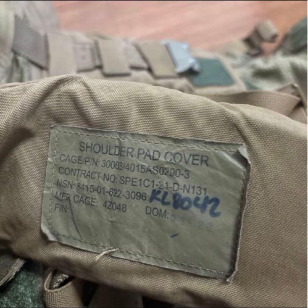 米軍実物　VEST FRONT BACK SUBASSYタクティカルベスト　①