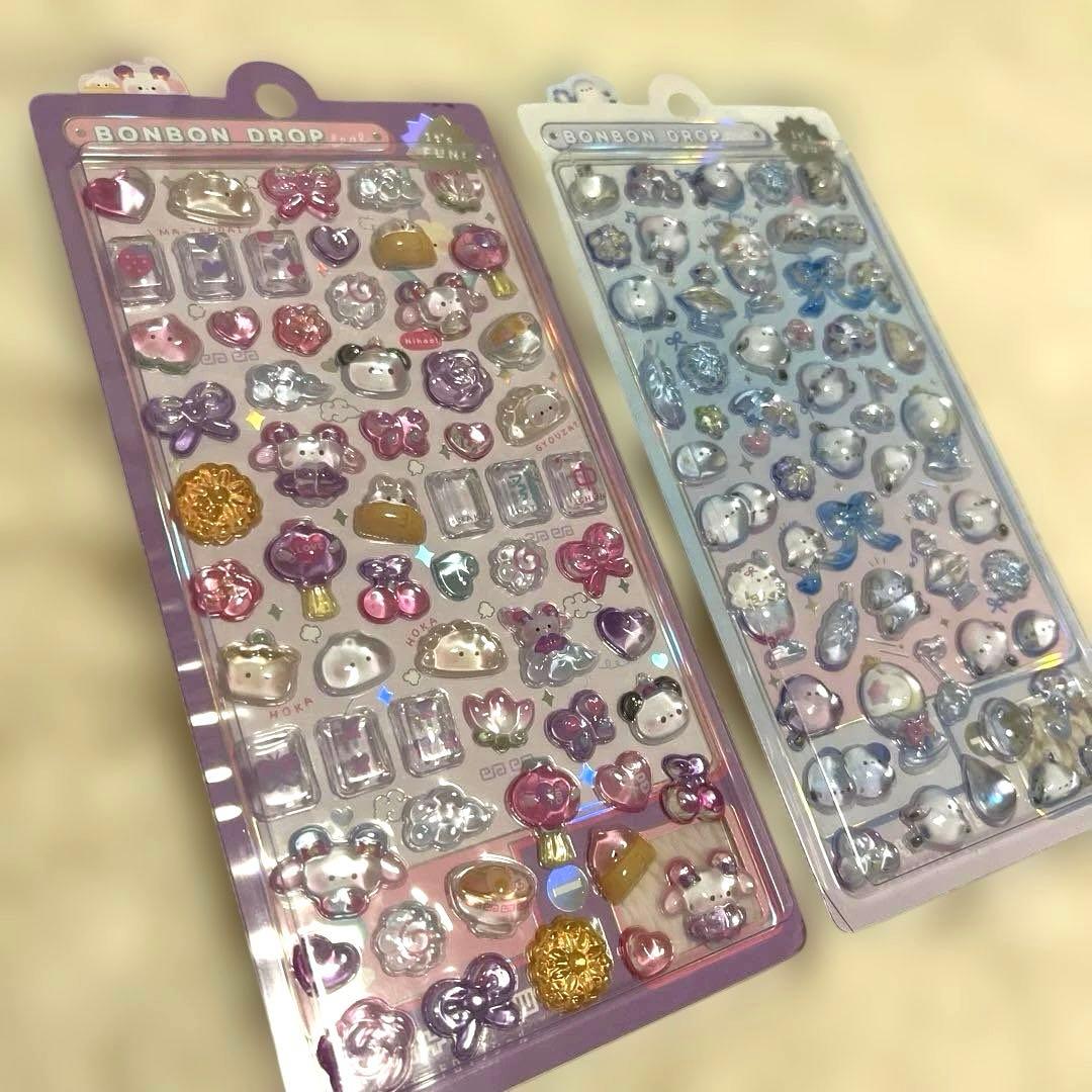 正規品❗️ボンボンドロップシール　はちみつ　ゆにこん　しまえな　にーはお　ボンドロ