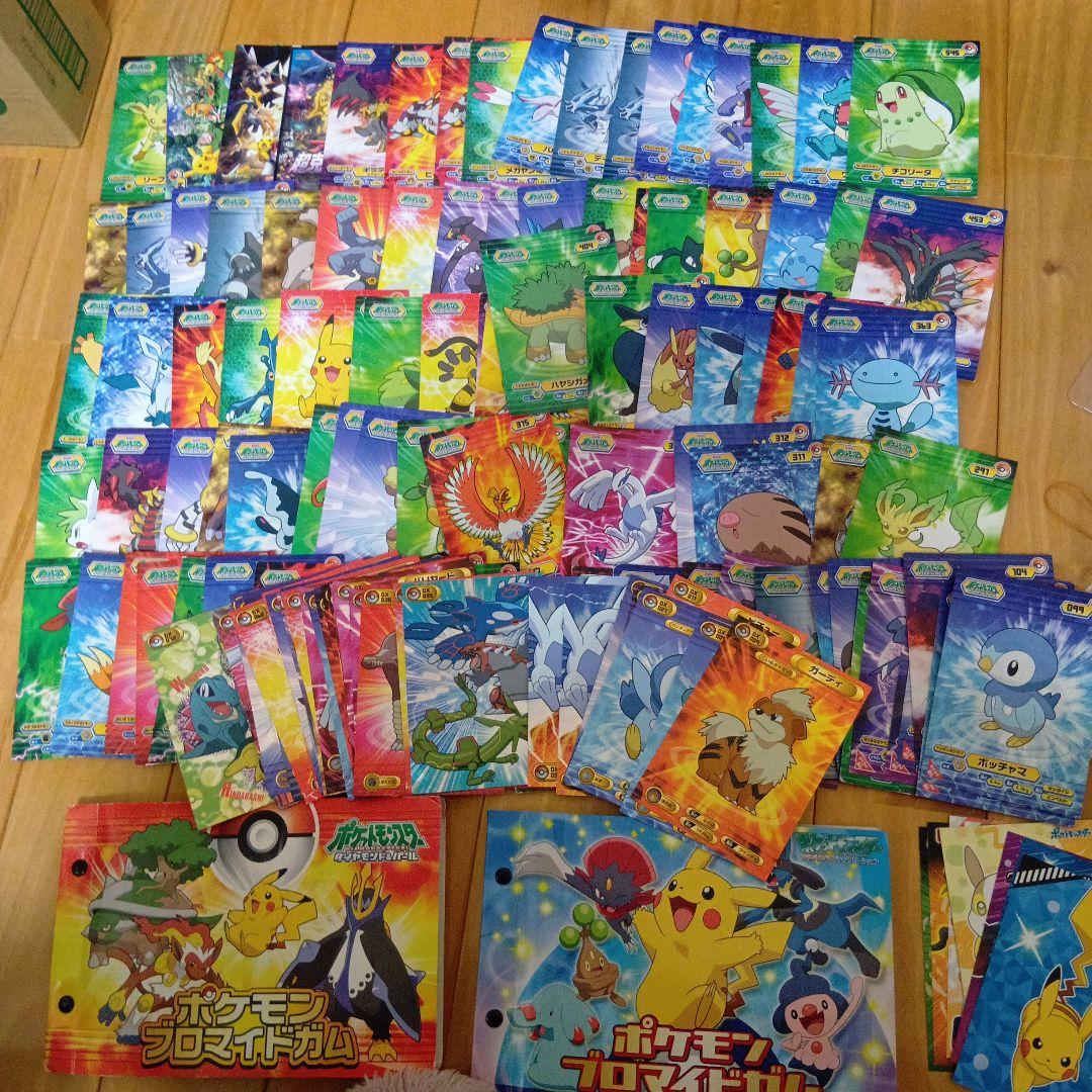 ポケモンブロマイドカードリザードン、ルギア、ホウオウ