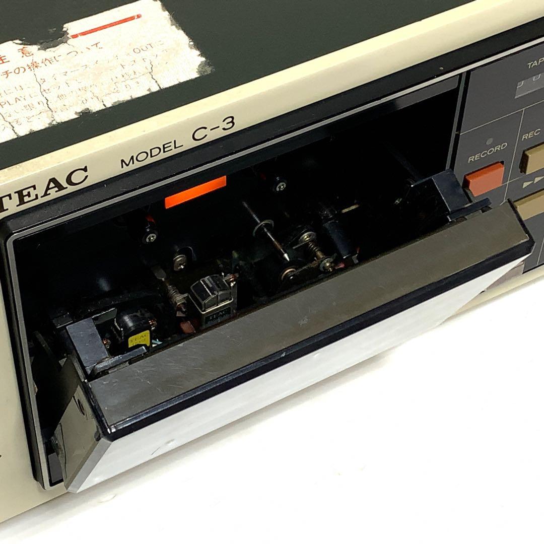 希少　TEAC C-3 ステレオ　カセット　デッキ