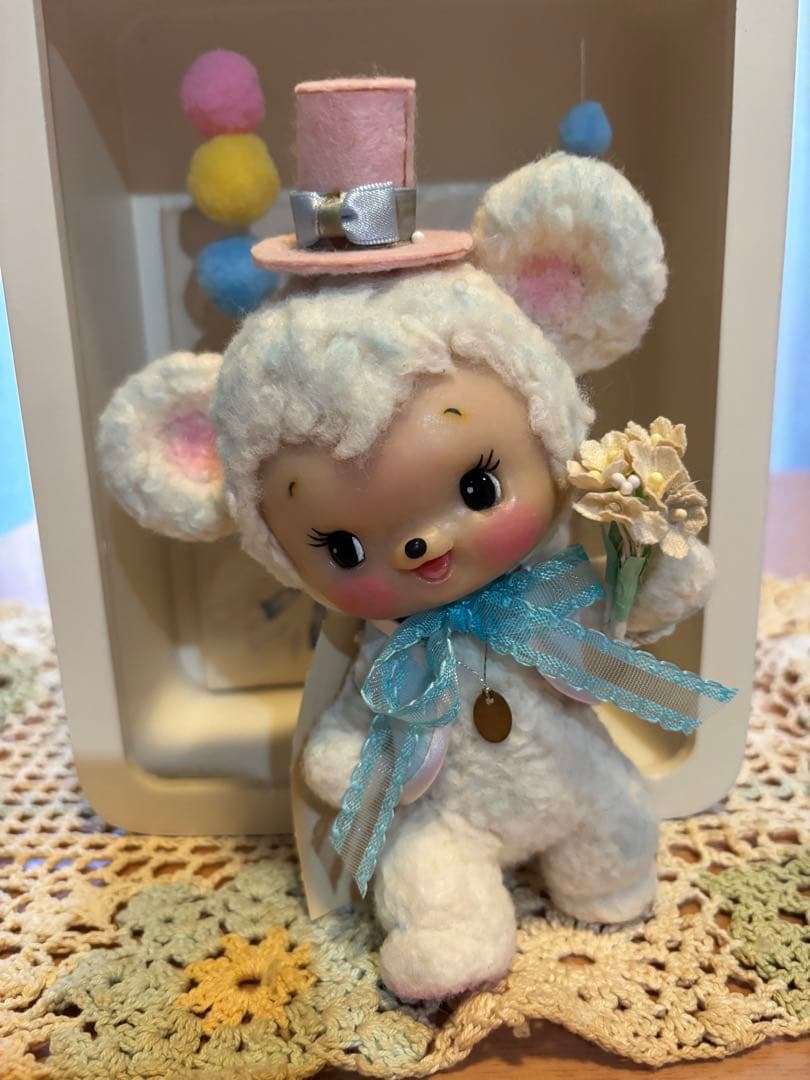アーティスト羊毛フェルトドール　人気作家　ribo
