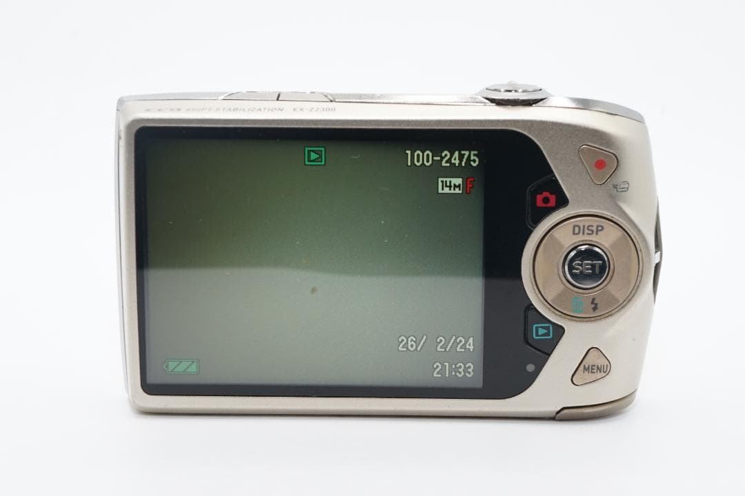 CASIO EXILIM EX-Z2300★薄型高画質コンデジ ゴールド