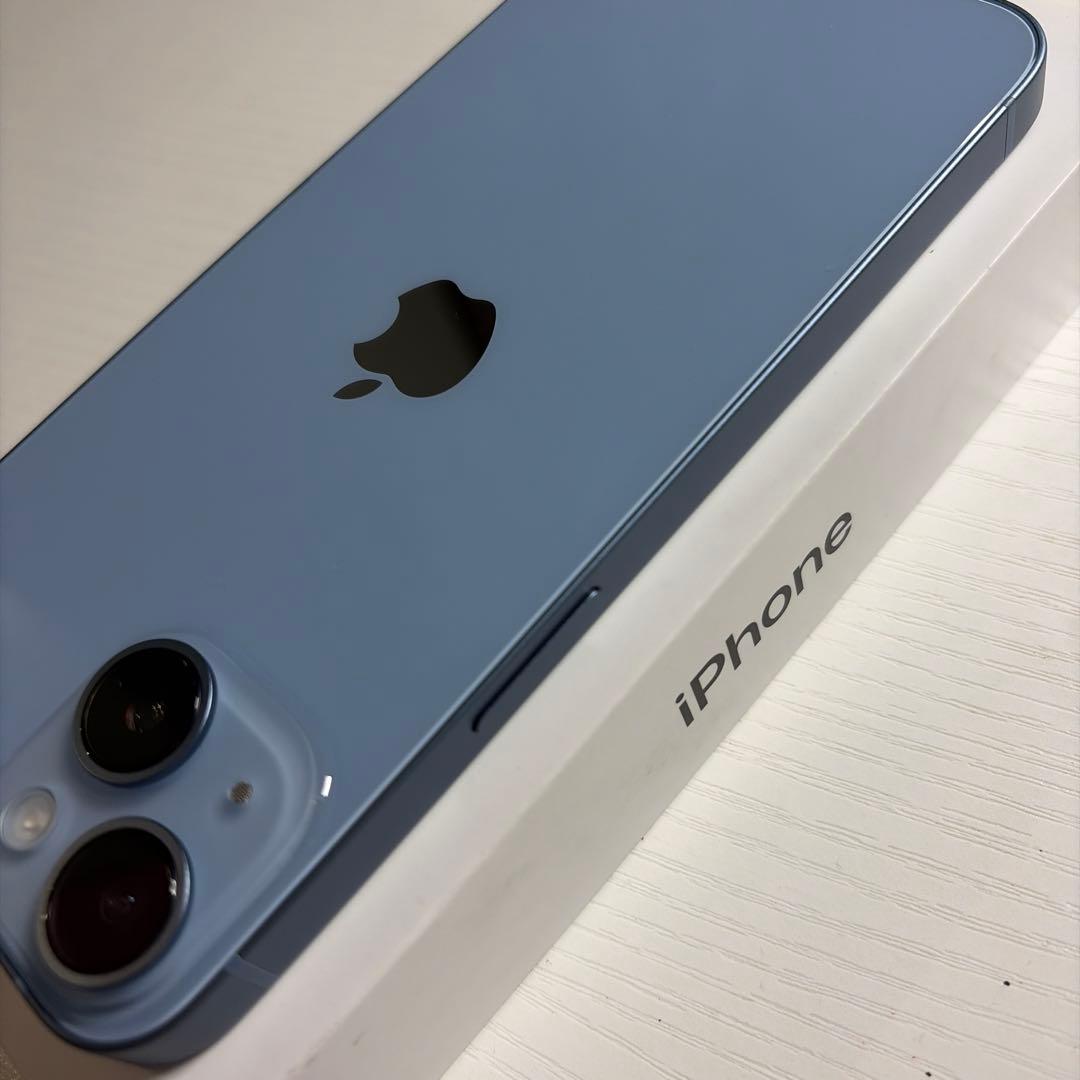 iPhone14 256GB ブルー SIMフリー 極美品