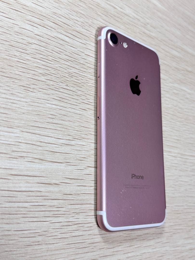 iPhone 7 ローズゴールド 128GB SIMフリー バッテリー75%