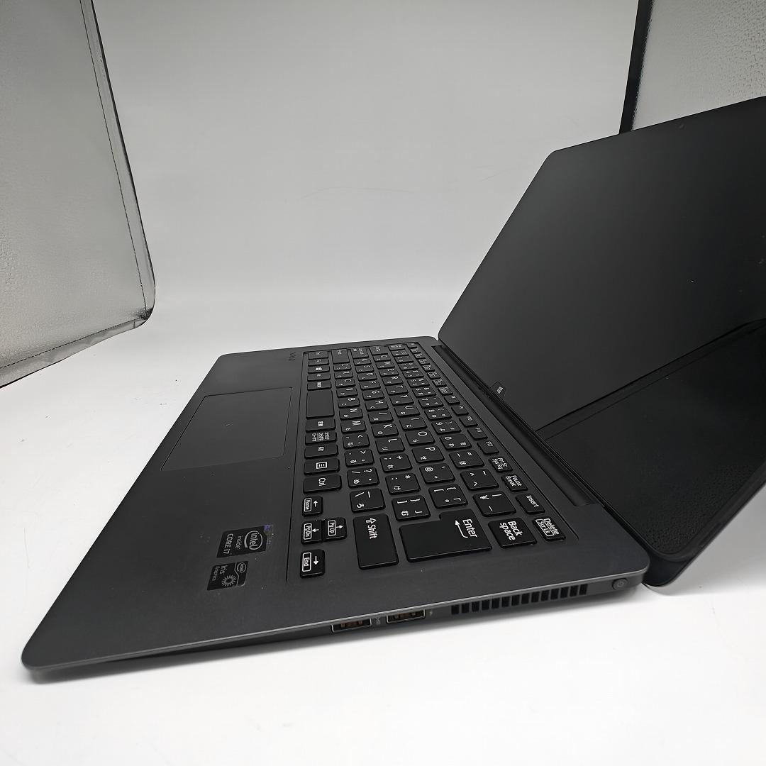 【VAIO】VJZ 高速i7 新品SSD256GB 8GB ブラックノートPC