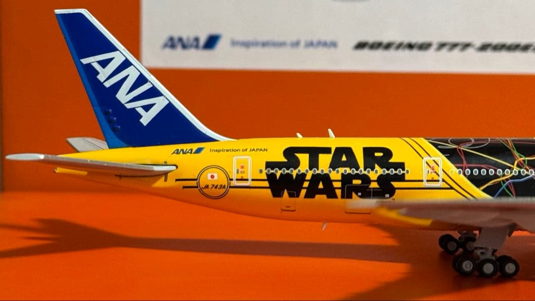 JC ANA C-3PO B777-200ER JA743A 1/400 新品