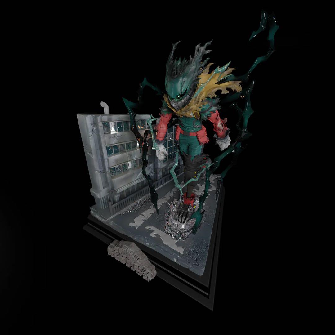 ☆1/4ダークデク フィギュアDark Deku ガレキ 僕のヒーローアカデミア