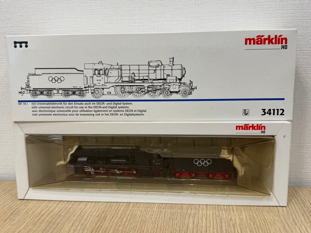 メルクリン34112 HOゲージ　 蒸気機関車　未使用品