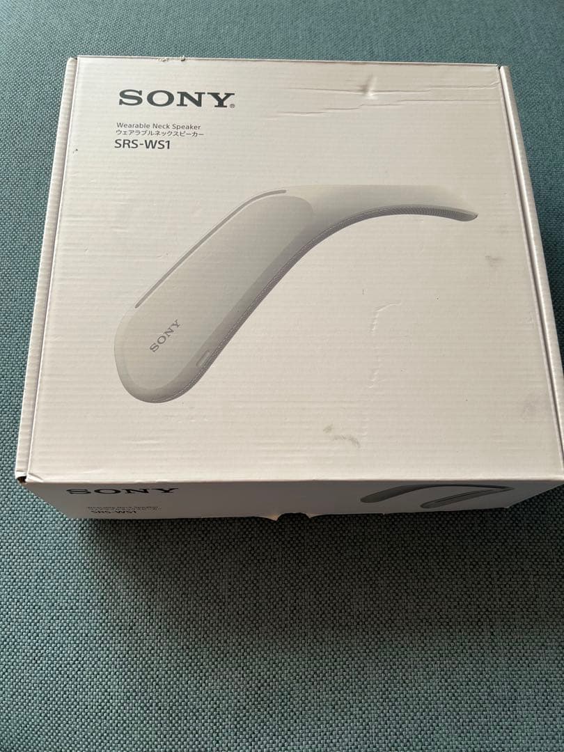 SONY ウエアラブルネックスピーカー SRS-WS1