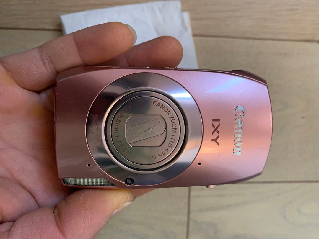 [ジャンク】Canon IXY 32Sピンク
