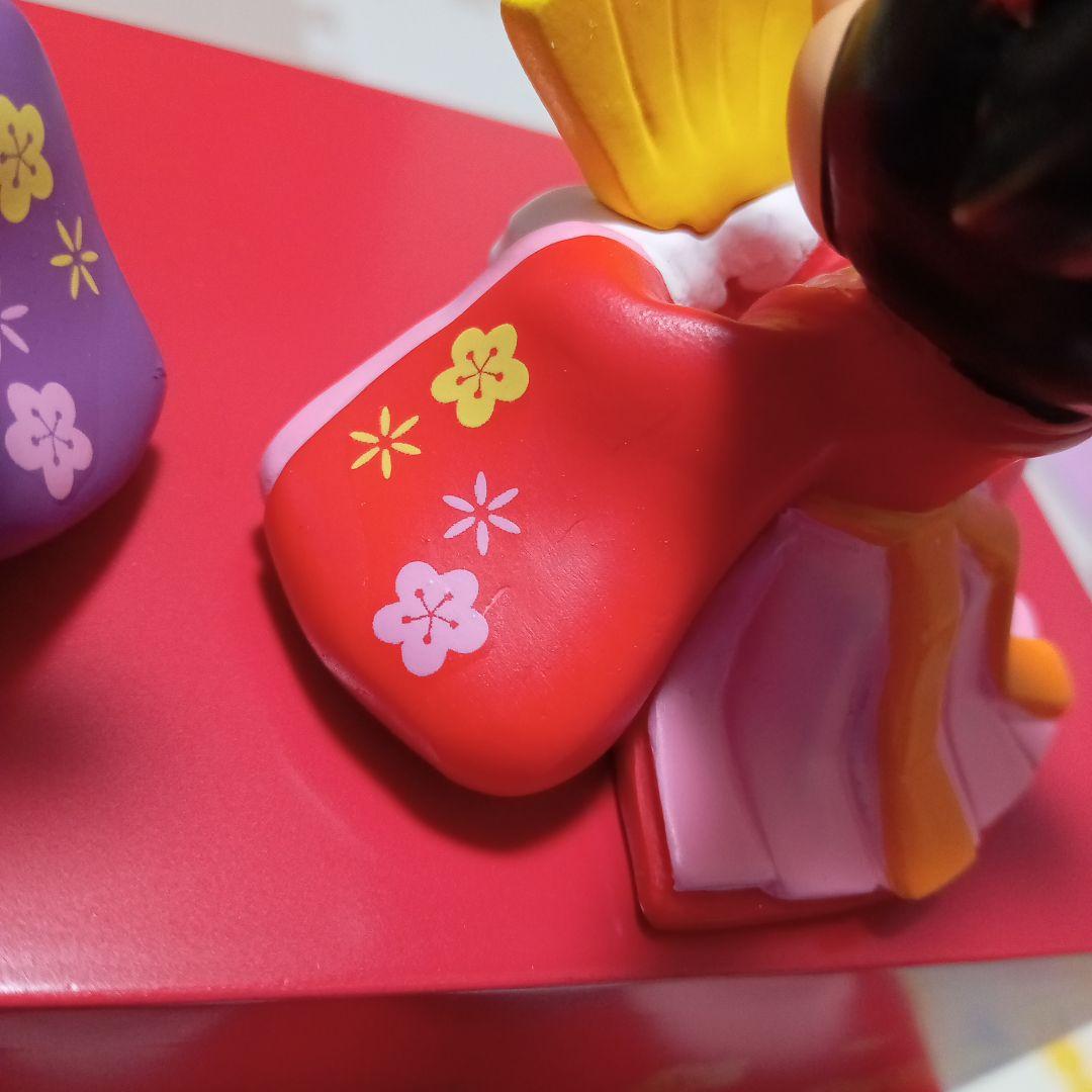 ディズニー　おひなさま　ひな祭り　ベルメゾン　専用ケース付き