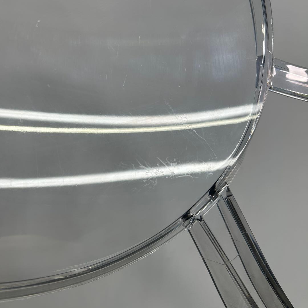 【2脚セット】Kartell ルイ・ゴースト シングルチェア クリア.