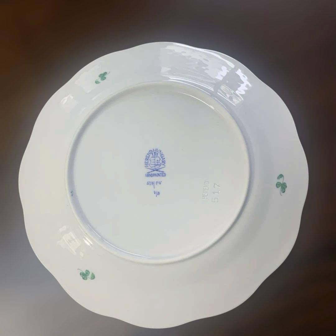 未使用保管品☆ヘレンド インドの華 19cmプレート