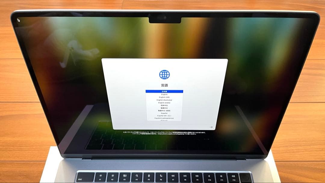 MacBook Air 15インチ M3 2024 スペースグレイ