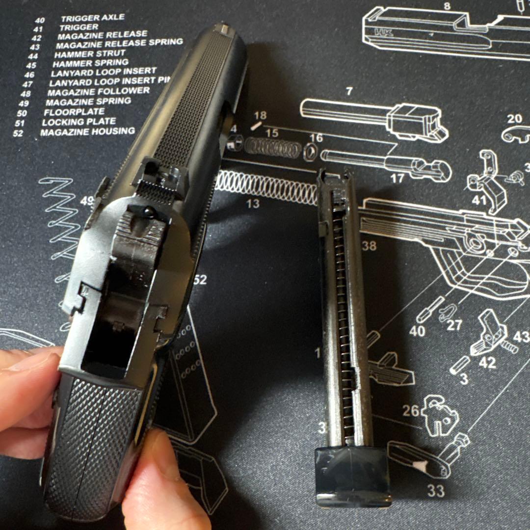 マルゼン　ワルサーPPK ガスブローバック