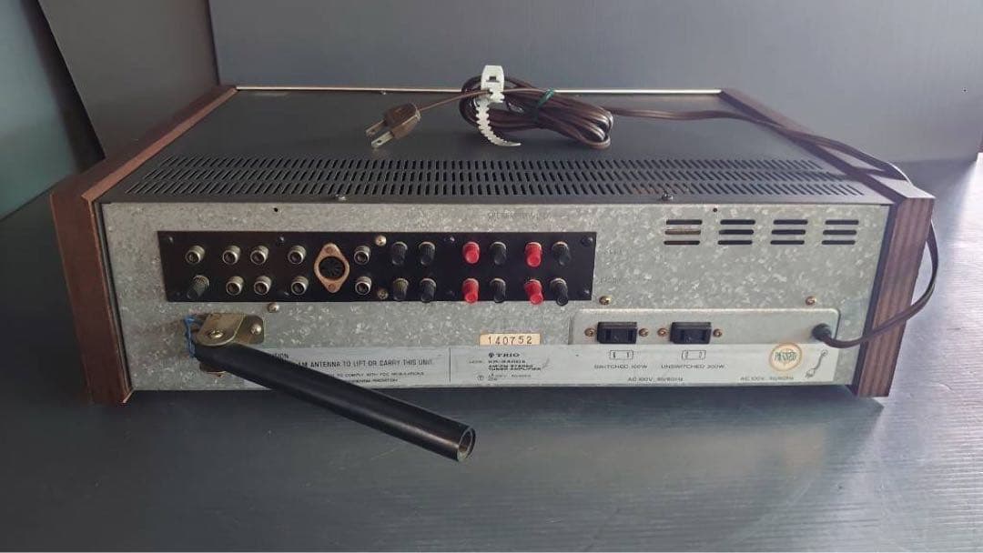 TRIO AM.FMステレオチューナーアンプ KR-3400II(動作未確認)