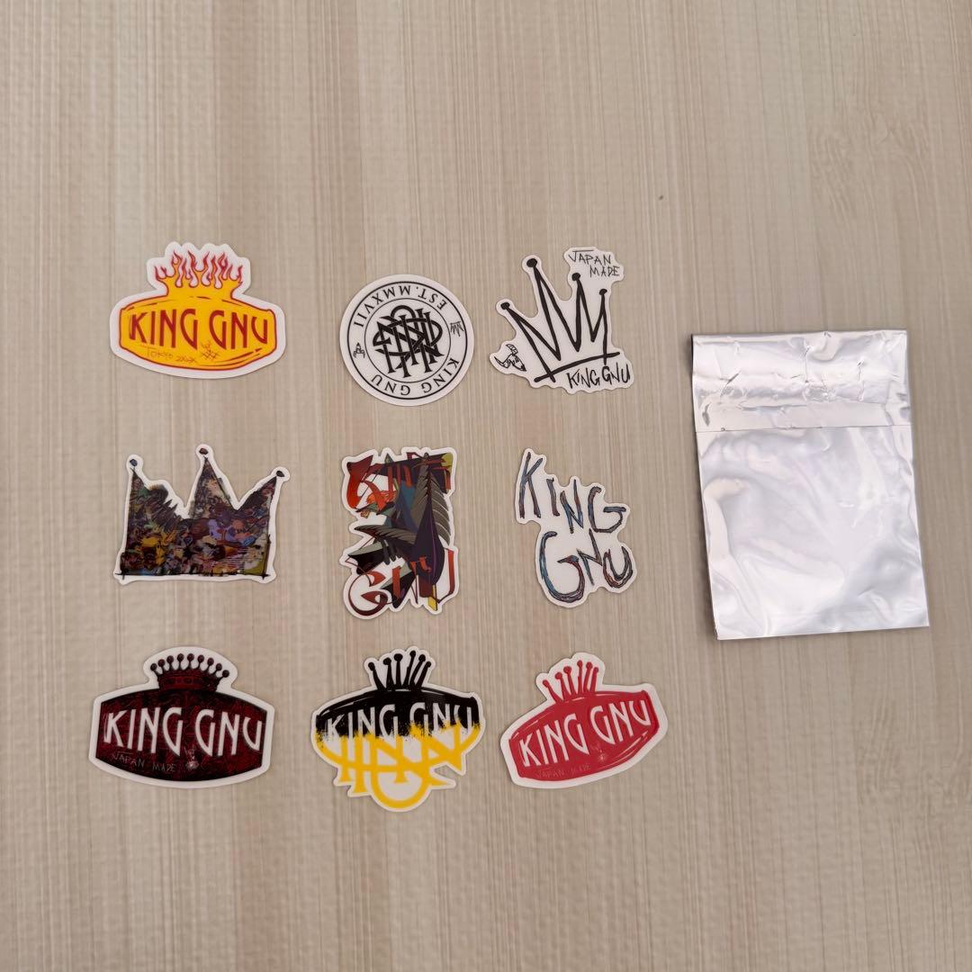 King Gnuステッカーセット写真のもの全て！