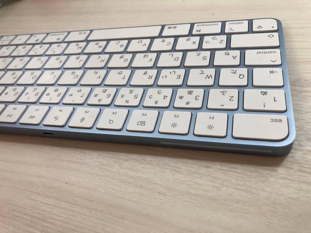 Magic Keyboard Touch ID A2449 ブルー JIS配列