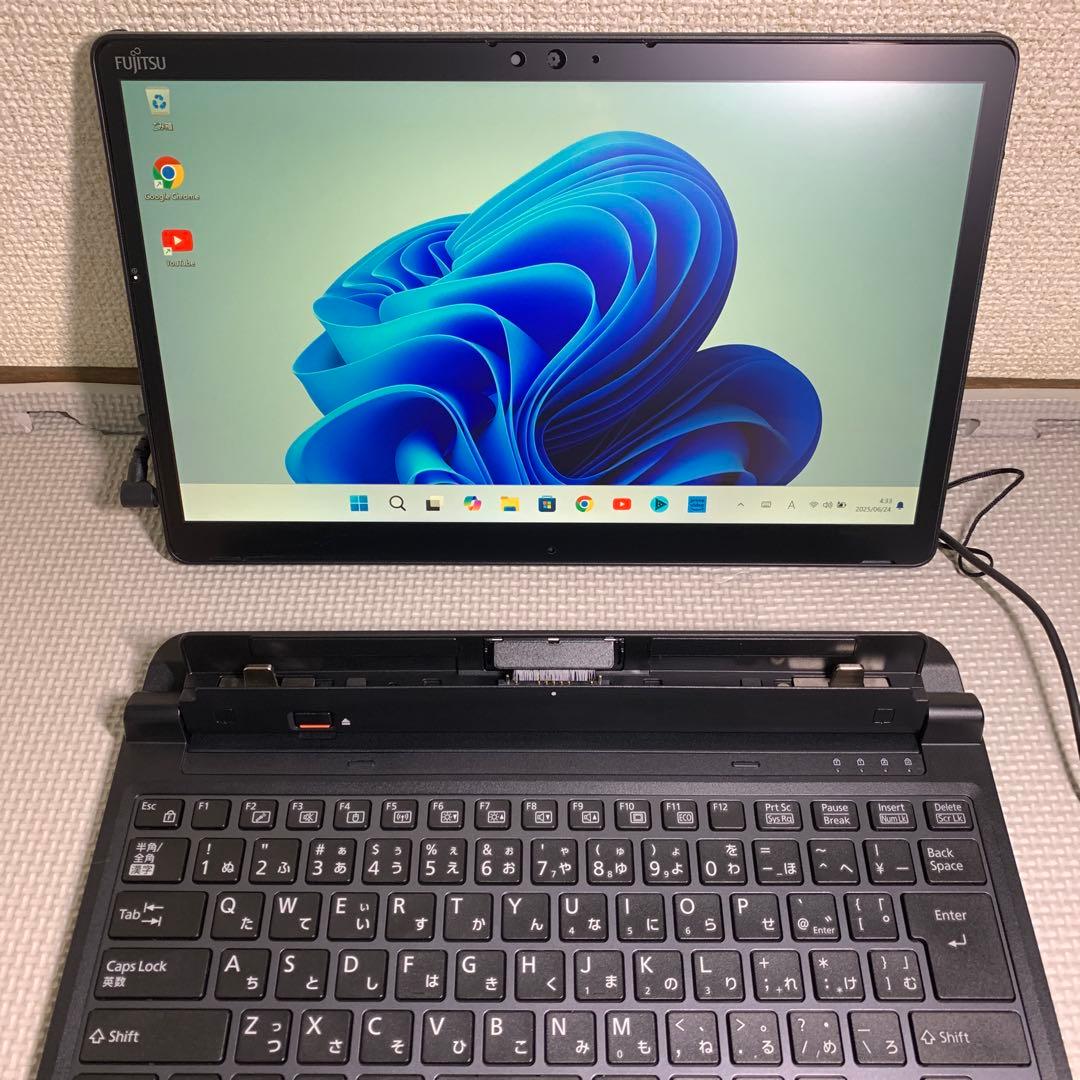 【バッテリー劣化品】ARROWS Tab Q738/SB