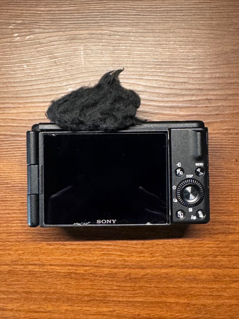 SONY VLOGCAM ZV-1 with ハンドグリップ付き
