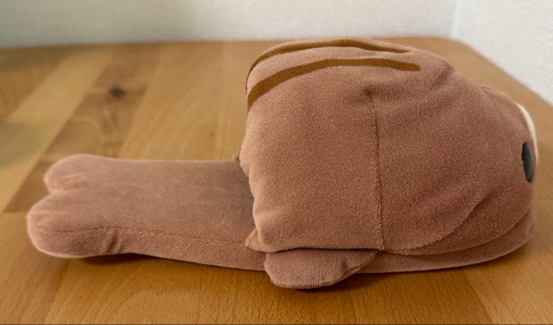 【未使用品】まめゴマ　スリッパ　しろゴマ＋しまゴマ　平成レトロ