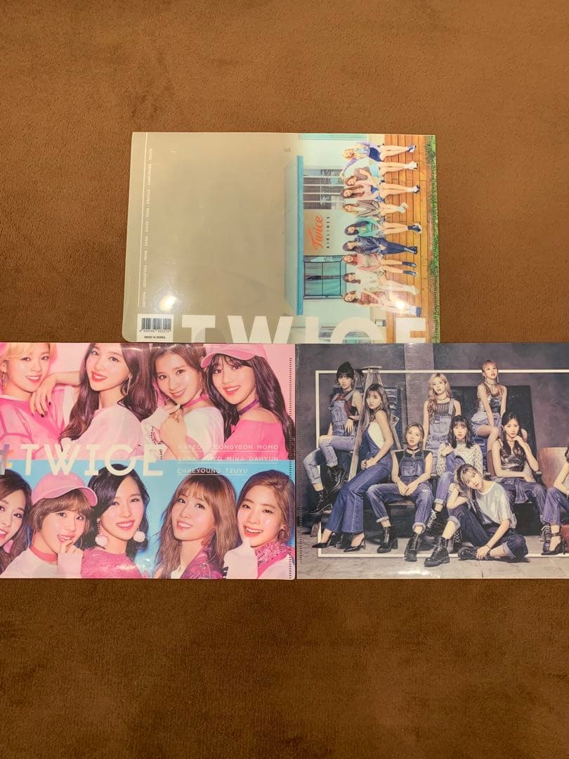TWICE グッズ まとめ TZUYU ツウィMINA ミナ 缶バッジ ファイル