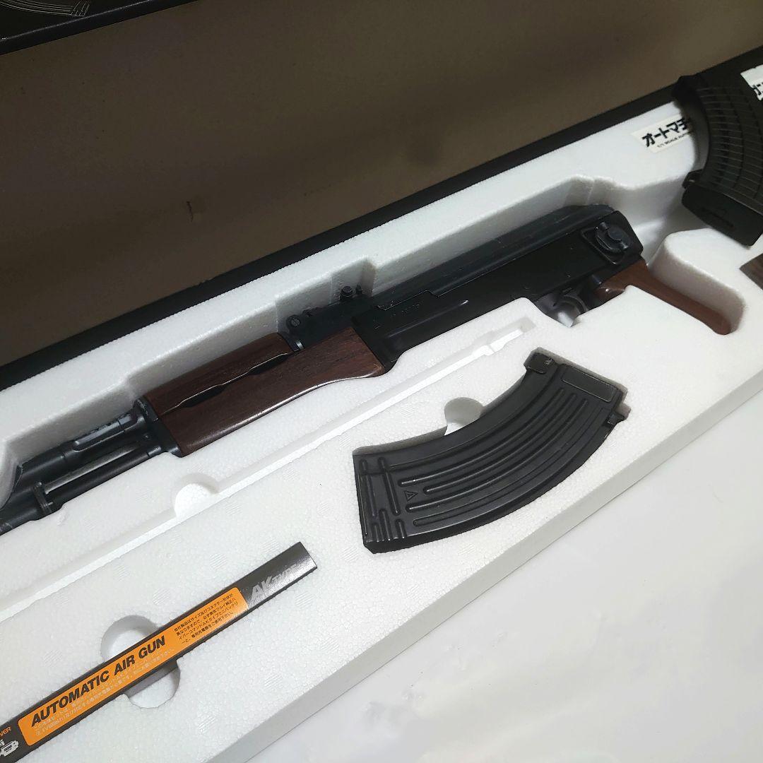 【箱付】 東京マルイ AK47S マガジン3本付き ストックレスカスタム 交渉可