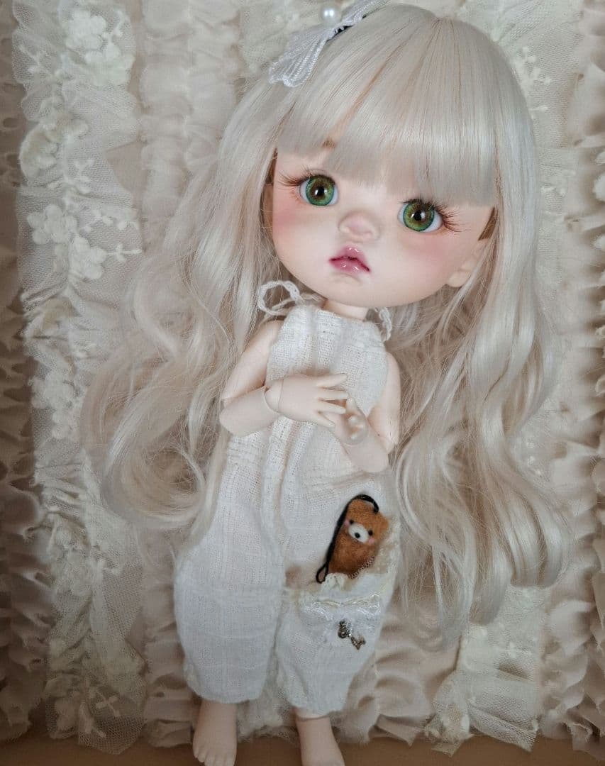 ♥️セール　qbabyカスタムdauyanbao風dollお洋服&マスコット付