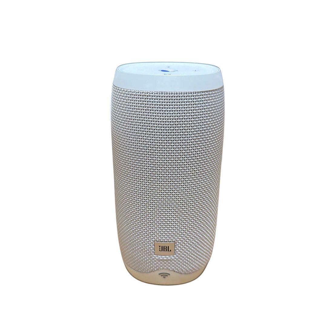 【美品】JBL LINK10 ホワイト Google対応 スマートスピーカー