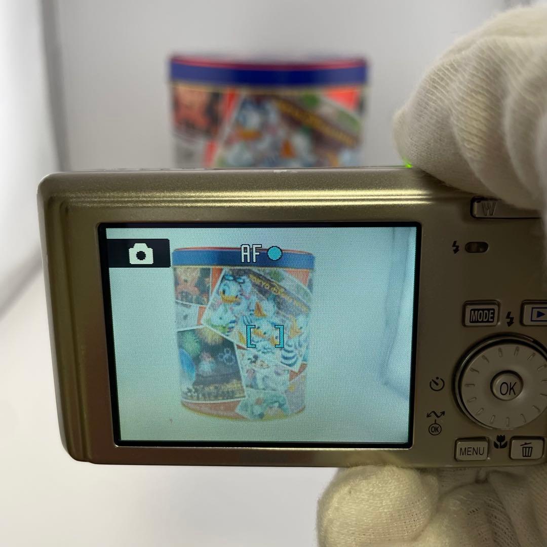 実写美⭕️良品【動作確認済】Nikon COOLPIX S500 メタルグレー