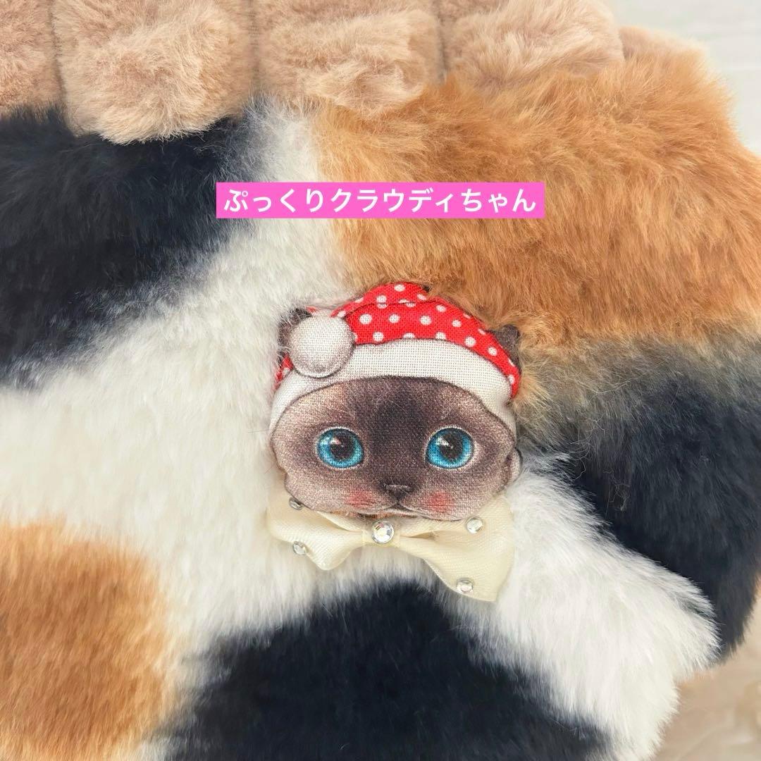 ゆ*ん様 たれ耳クラウディ　ポップコーンファー＆ヒョウ柄　コヤンイサムチョン　ト