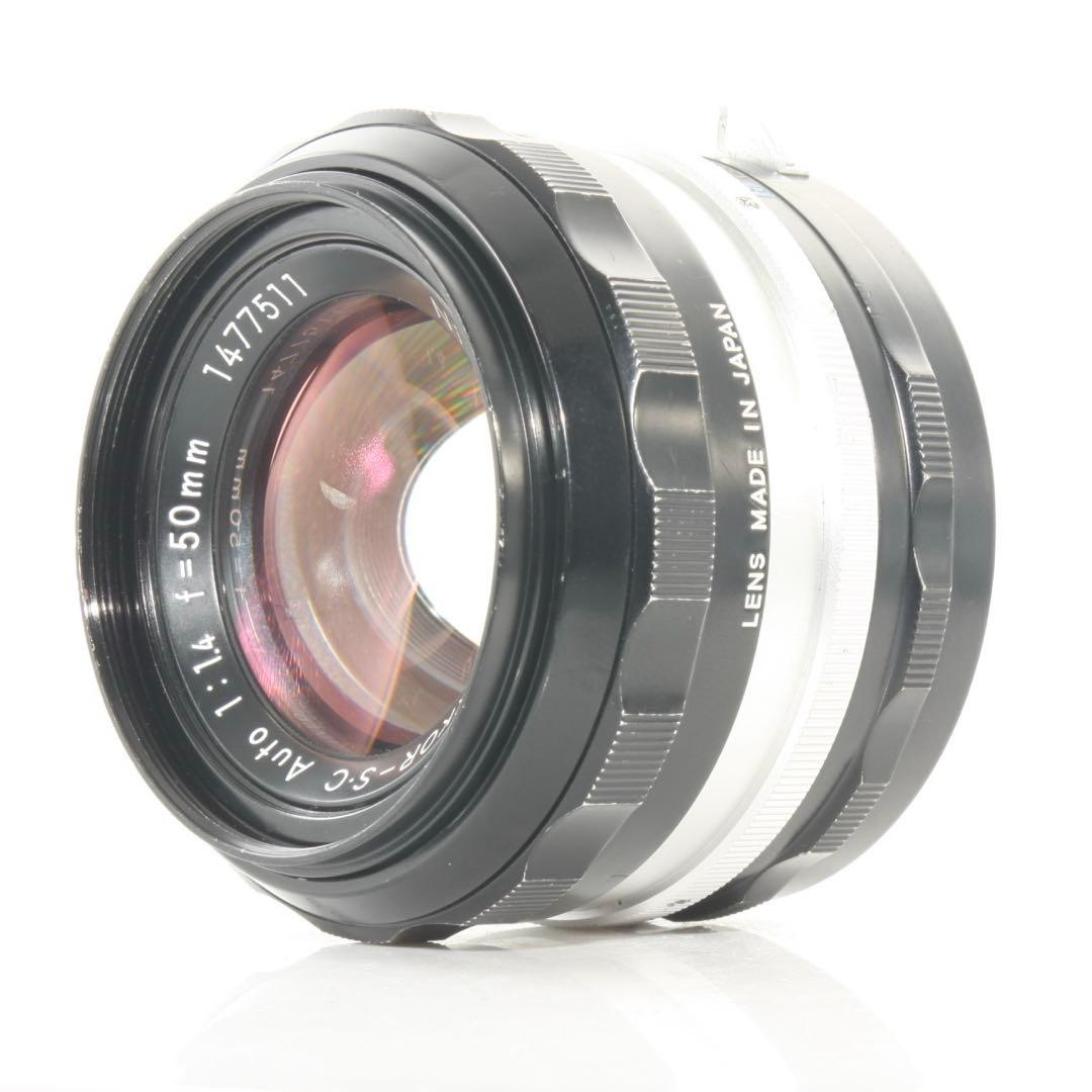 整備品Nikon Nikkor-S.C Auto 50mm f1.4 単焦点