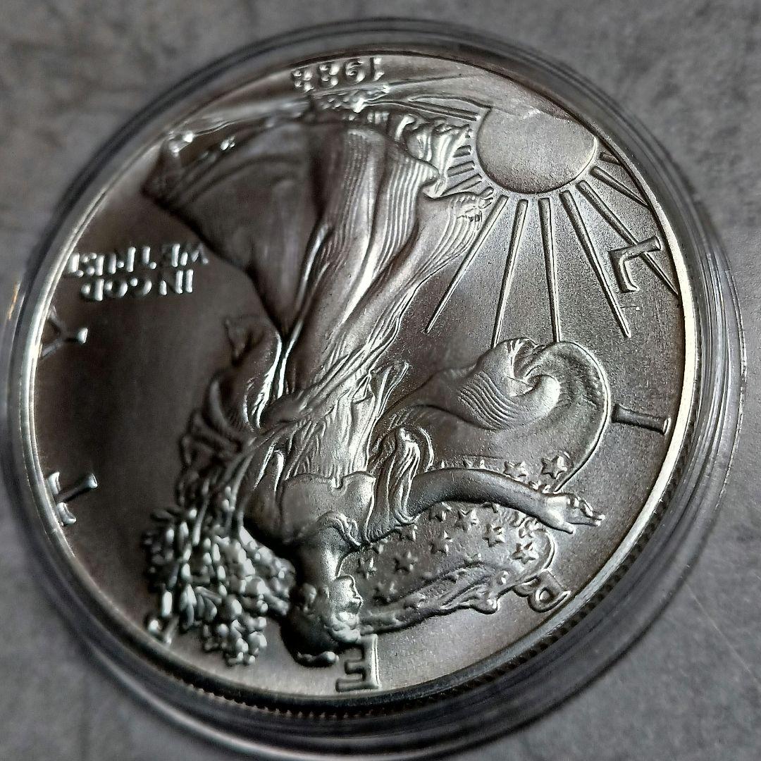 o*o様 イーグル銀貨ウォーキングリバティ1オンス銀貨1988