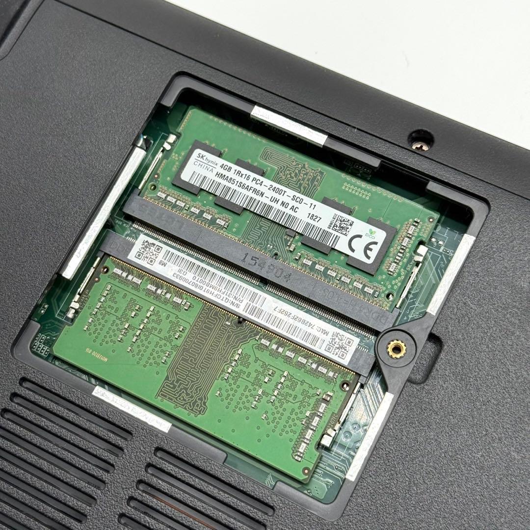 ノートパソコン 富士通 Core i7 6700HQ 8GB ストレージ無し