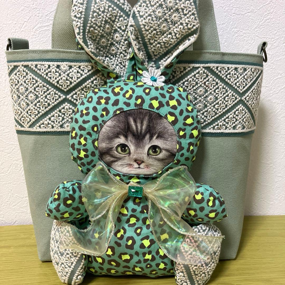 H*U様 コヤンイサムチョン　インド刺繍リボン　帆布　Dカン　横33縦24マチ1