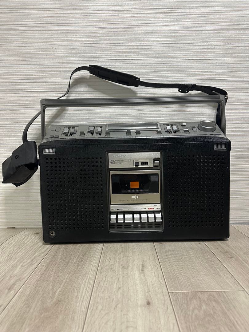 美品！昭和の名機SONYソニーCFS-686 ラジカセ　ラジオAM FM整備品