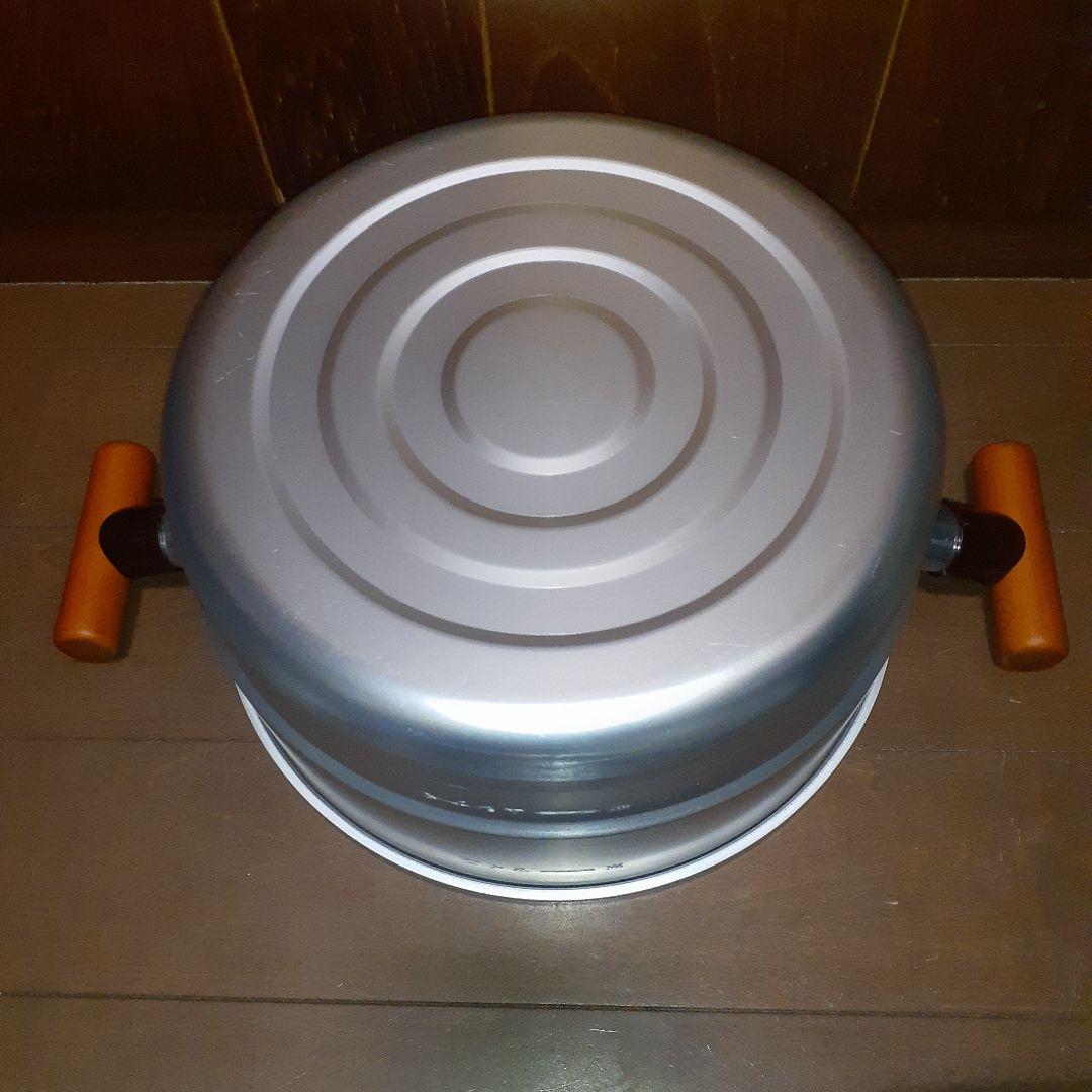 【三協アルミ】せいろ・蒸し器 28cm アルミ製 未使用品