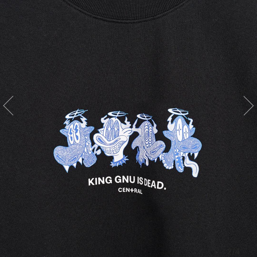 新品　King Gnu KG IS DEAD SWEATSHIRT ブラック　黒